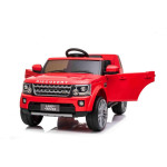 Elektrické autíčko - Land Rover Discovery - nelakované - červené